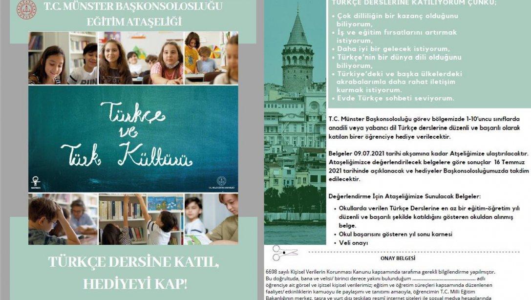 Türkçe Dersine Katıl, Hediyeyi Kap! Kampanyası Başladı