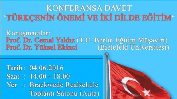 Bielefeld´de Türkçe ve İki Dillilik Konferansı