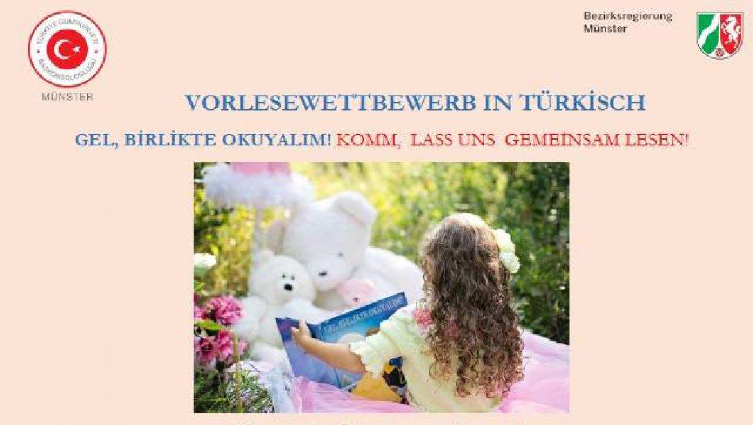 Münster Başkonsolosluğu Türkçe Okuma Yarışması Düzenliyor